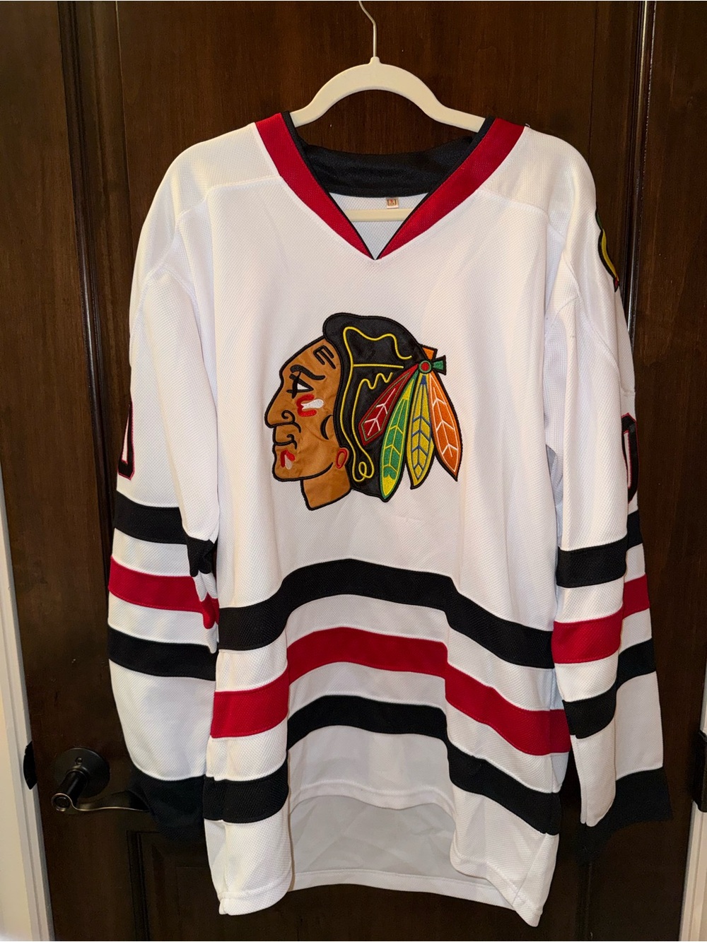 Clark Griswold - Christmas Vacation- Chicago Blackhawks Hockey Jersey